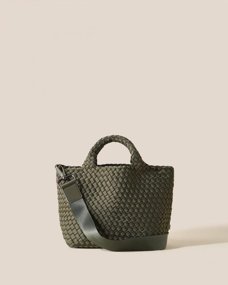 Naghedi St Barths Mini Tote Olive